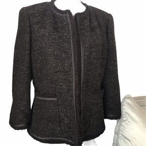 GorgeousTalbots Embellished Fringed Evening Jacket
